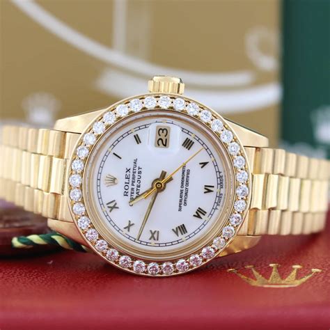 rolex first lady datejust president 18k|budget alternatives rolex datejust president.